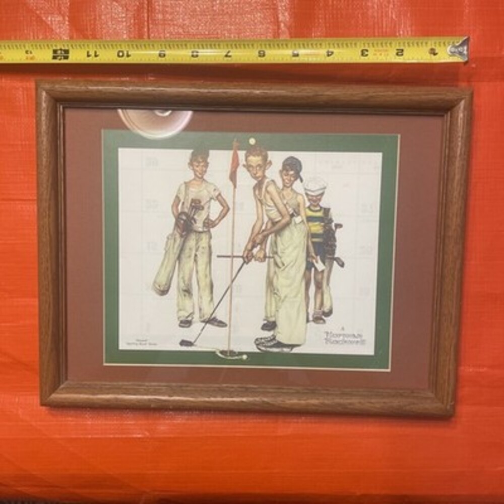 Norman Rockwell Painting